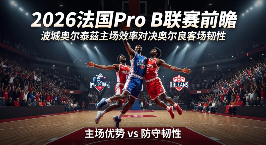 2026法国Pro B联赛前瞻:波城奥尔泰兹主场效率对决奥尔良客场韧性 2026法国Pro B联赛前瞻:波城奥尔泰兹主场效率对决奥尔良客场韧性