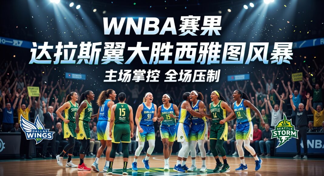 WNBA:达拉斯翼79-56大胜西雅图风暴 阿齐娅·詹姆斯替补高效砍18分 WNBA:达拉斯翼79-56大胜西雅图风暴 阿齐娅·詹姆斯替补高效砍18分