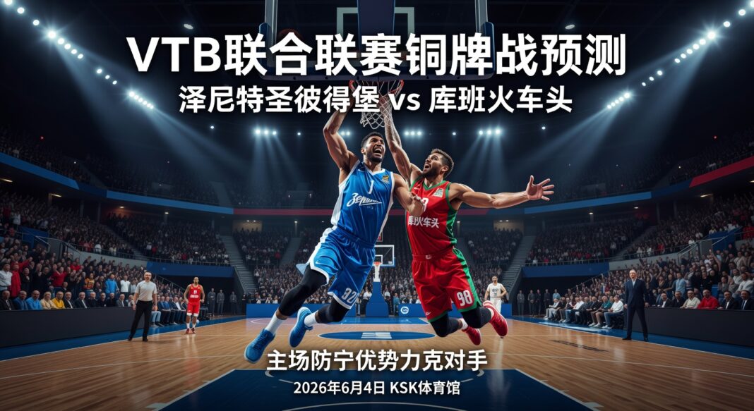 VTB联合联赛铜牌战预测:泽尼特圣彼得堡主场防守优势如何力克库班火车头 VTB联合联赛铜牌战预测:泽尼特圣彼得堡主场防守优势如何力克库班火车头