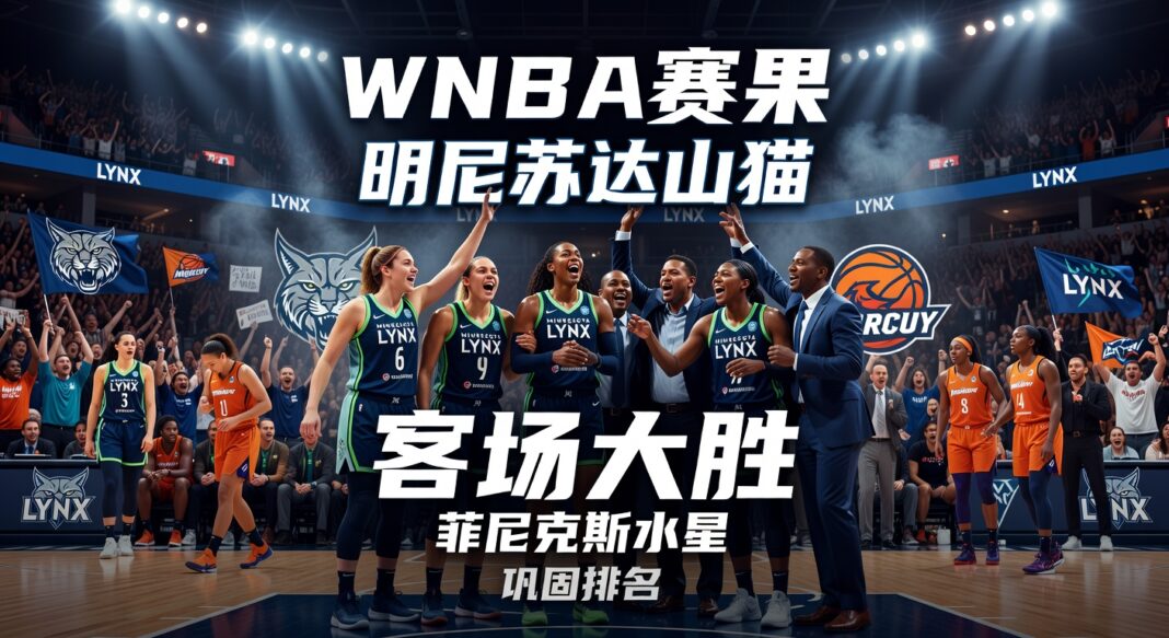 WNBA:菲尼克斯水星77-111明尼苏达山猫 山猫队客场大胜巩固排名 WNBA:菲尼克斯水星77-111明尼苏达山猫 山猫队客场大胜巩固排名